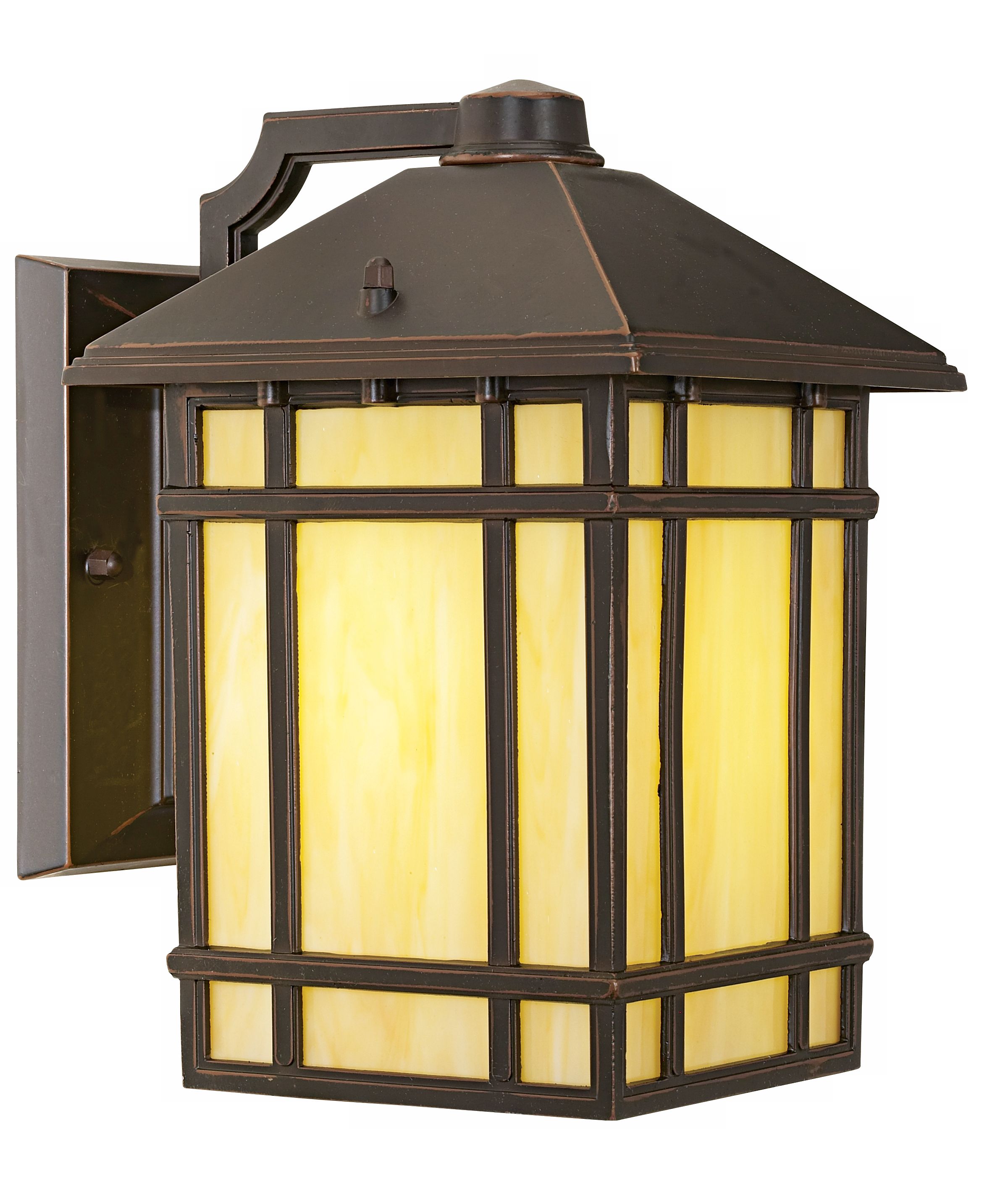 Mission Hills 11" High Fluorescent Outdoor Wall Light