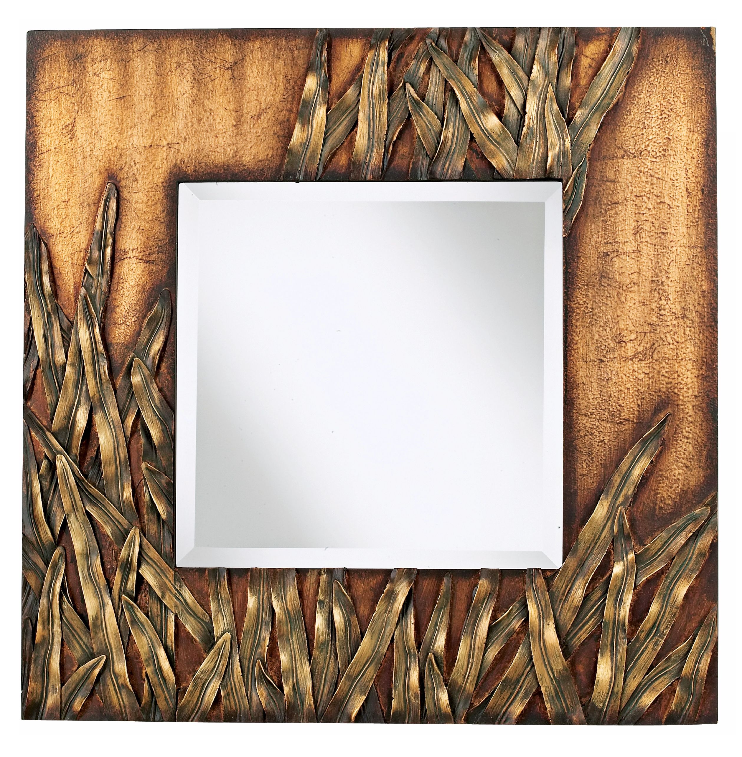 Cameron Copper and Bronze Wall Mirror