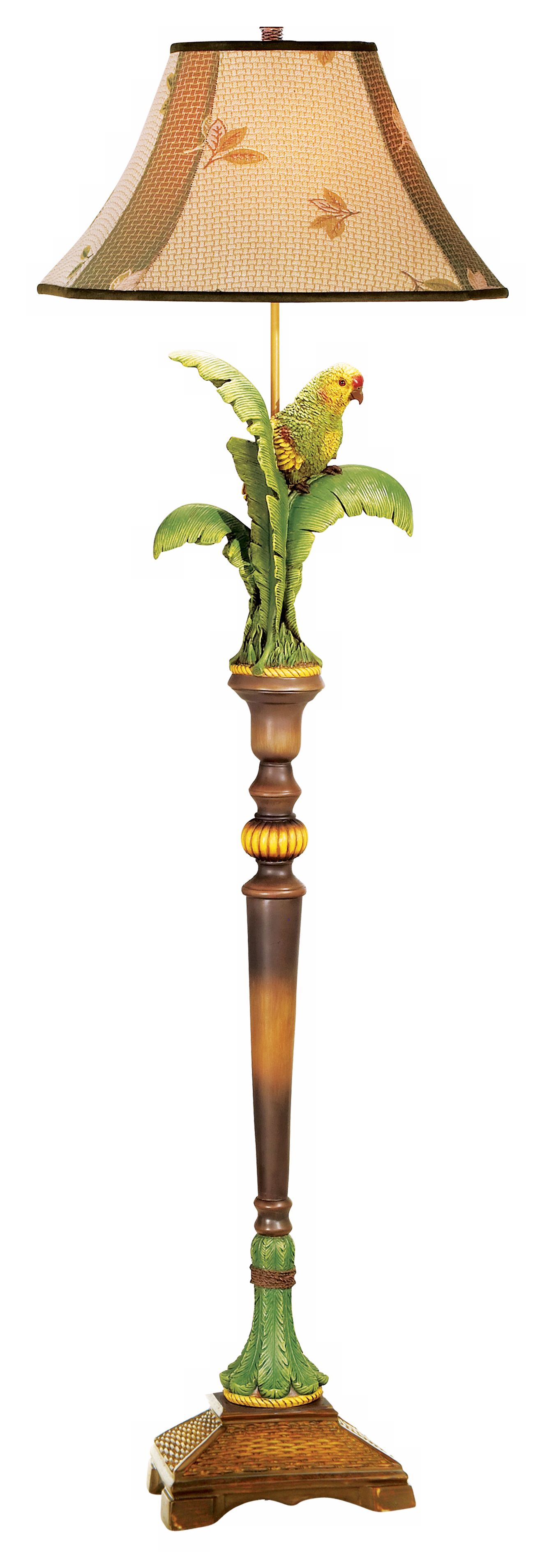 Exotic Floor Lamps on Kathy Ireland Gallery Tropical Parrot Floor Lamp   Lampsplus Com