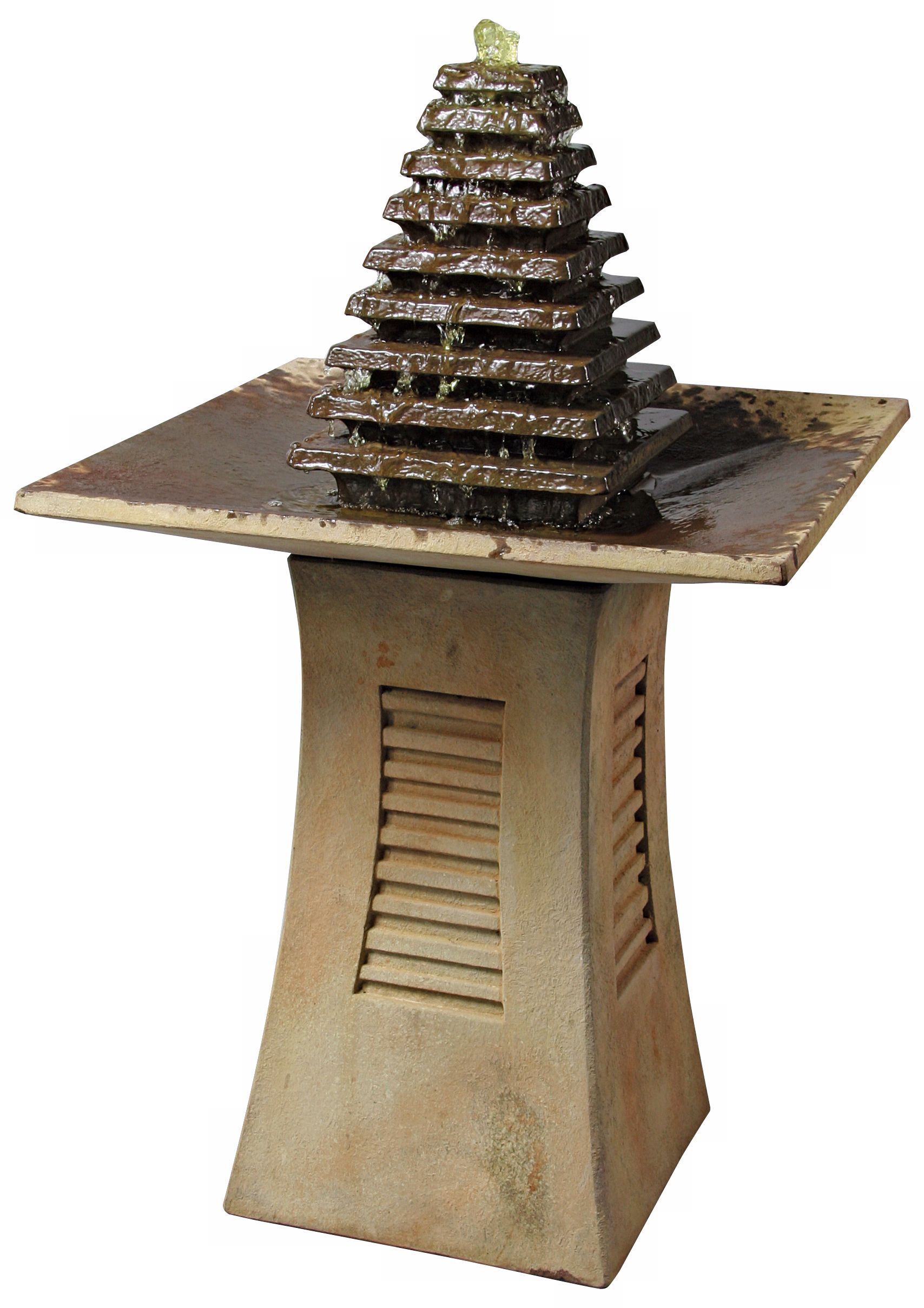 Henri Studio Astor Outdoor Centerpiece Fountain