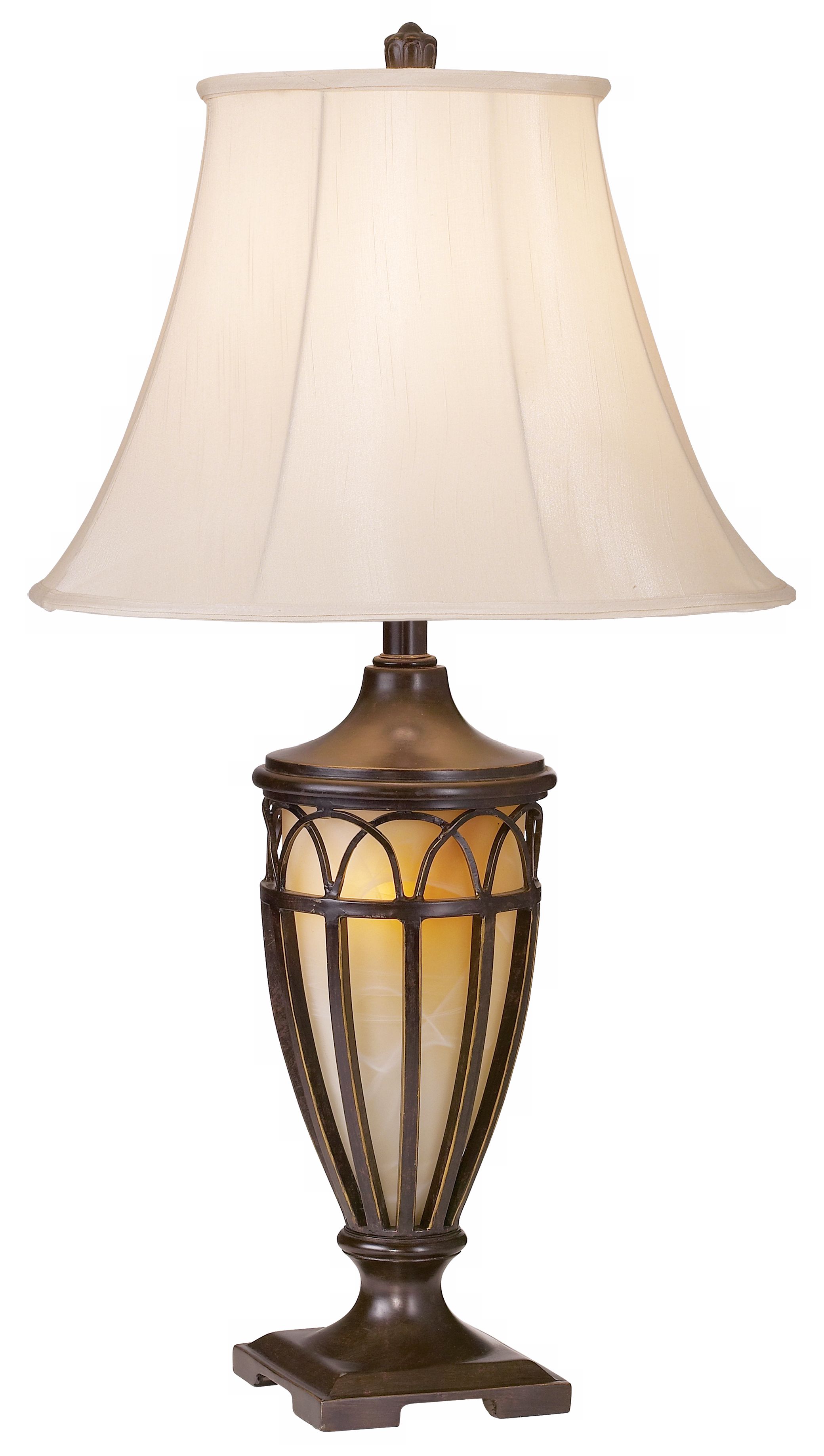 Decorative Iron Villa Style Night Light Table Lamp