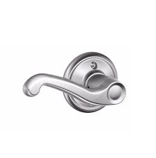 Schlage Flair Left Hand Satin Chrome Dummy Lever
