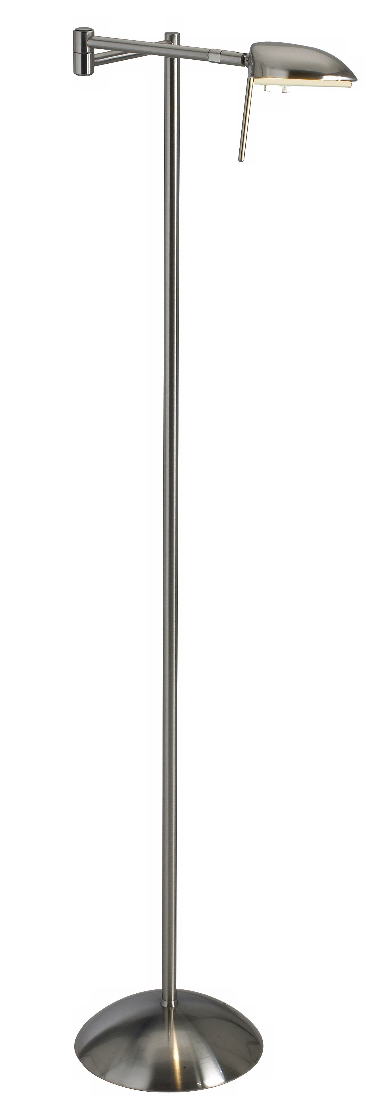 Pharmacy Halogen Swing Arm George Kovacs Floor Lamp