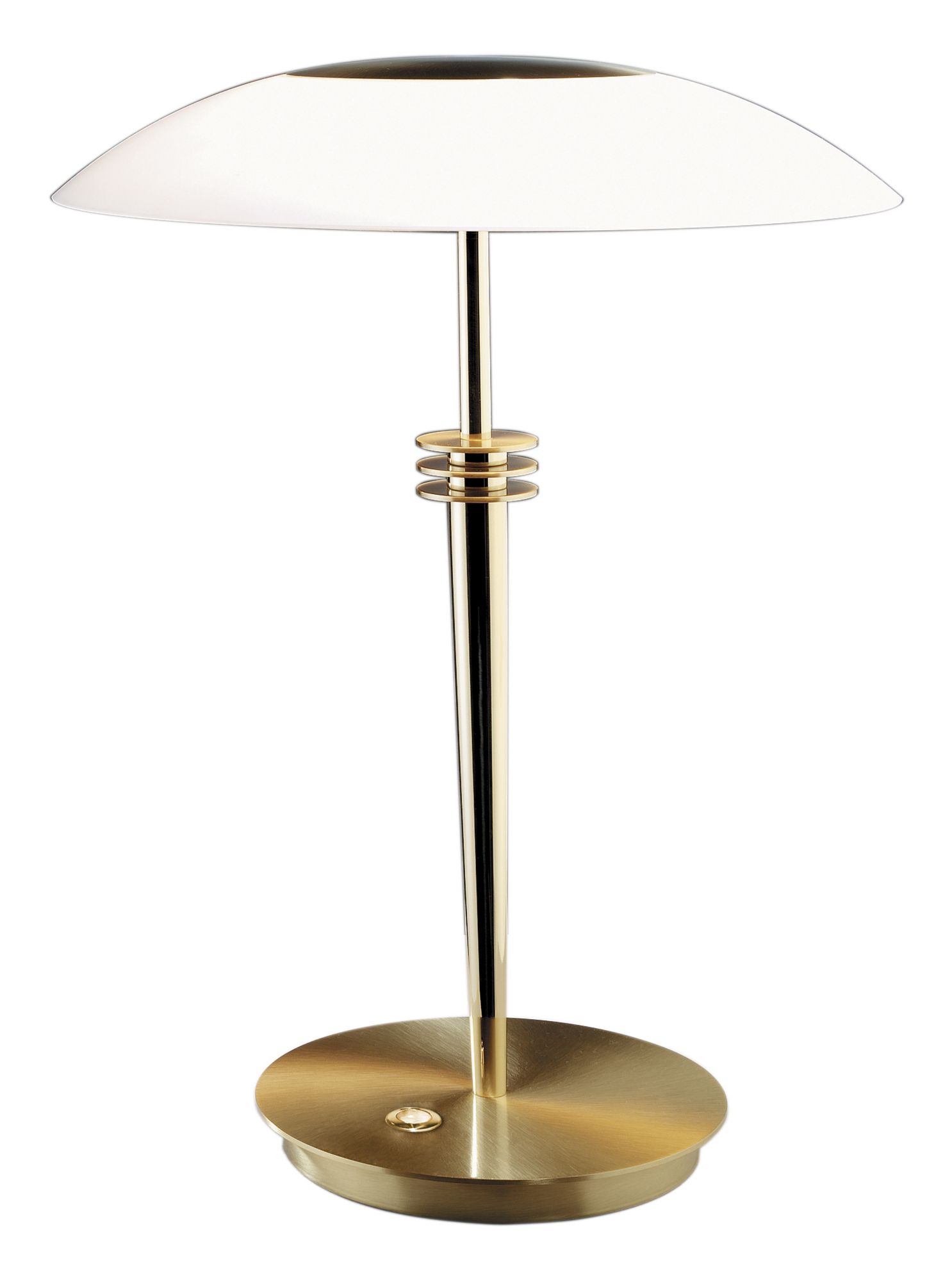 Holtkoetter Polished Brass Desk Lamp