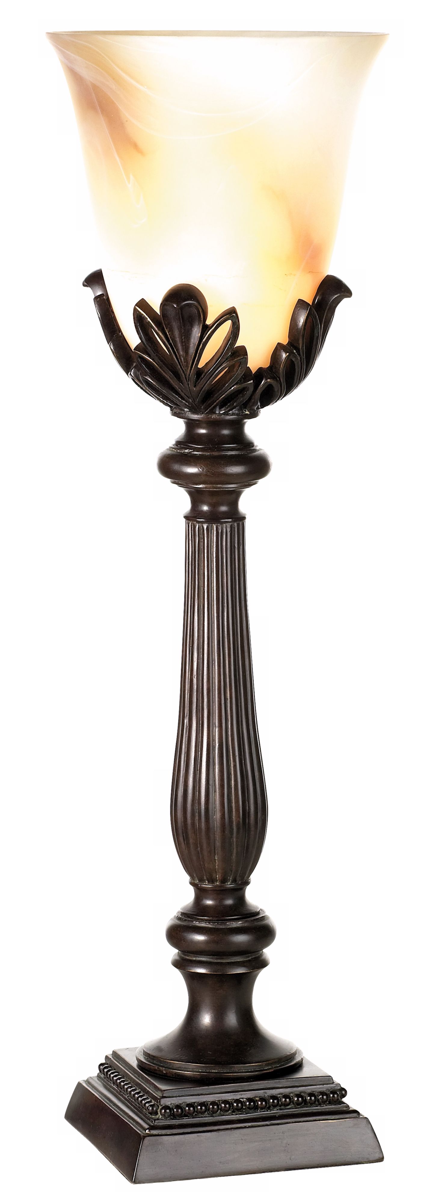 Kathy Ireland Garden Blossom Uplight Table Torchiere