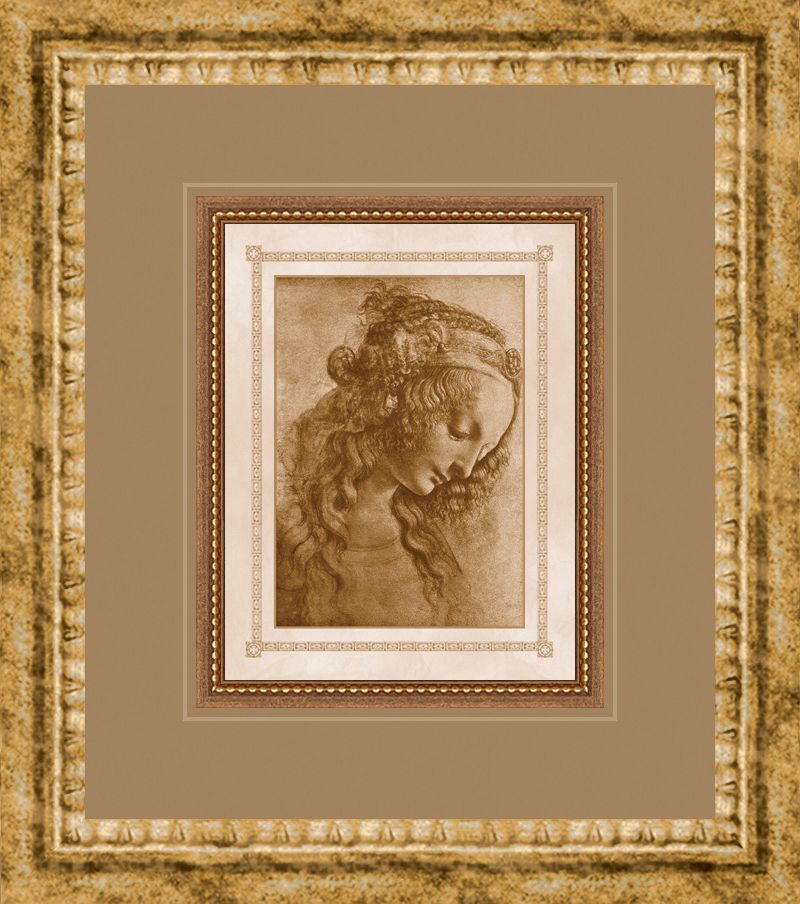 Classical Sketches C 17" High Wall Art
