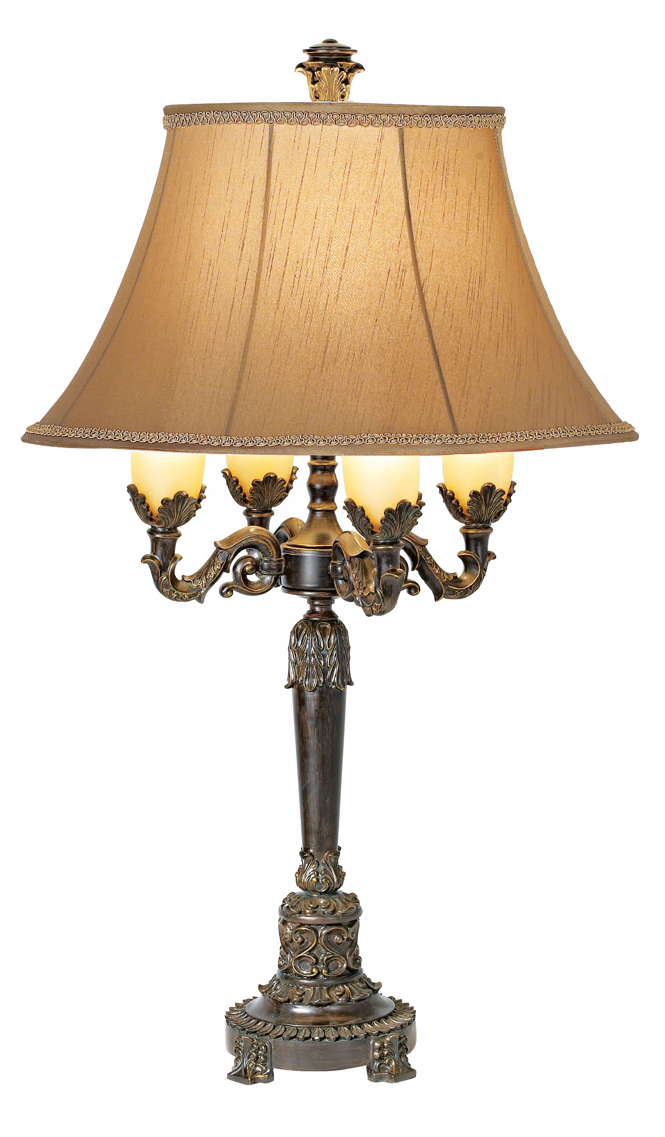 Kathy Ireland Eaton Place Candelabra Table Lamp