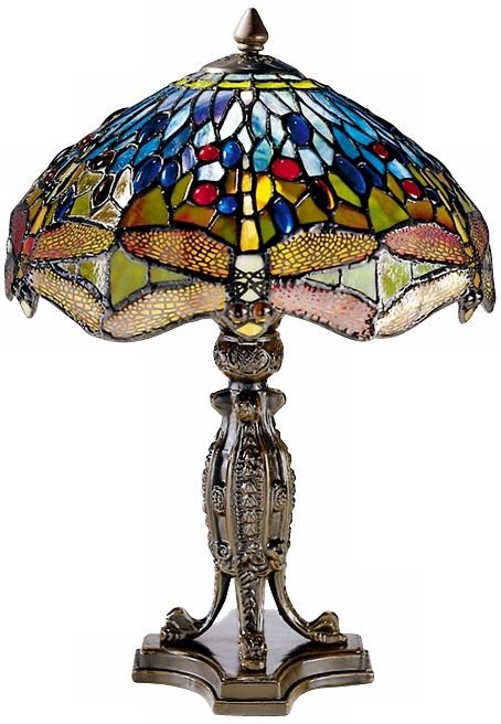 Dale Tiffany Museum Collection Dragonfly Table Lamp