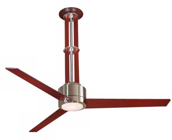 56" Minka Aire Flyte Brushed Nickel Ceiling Fan