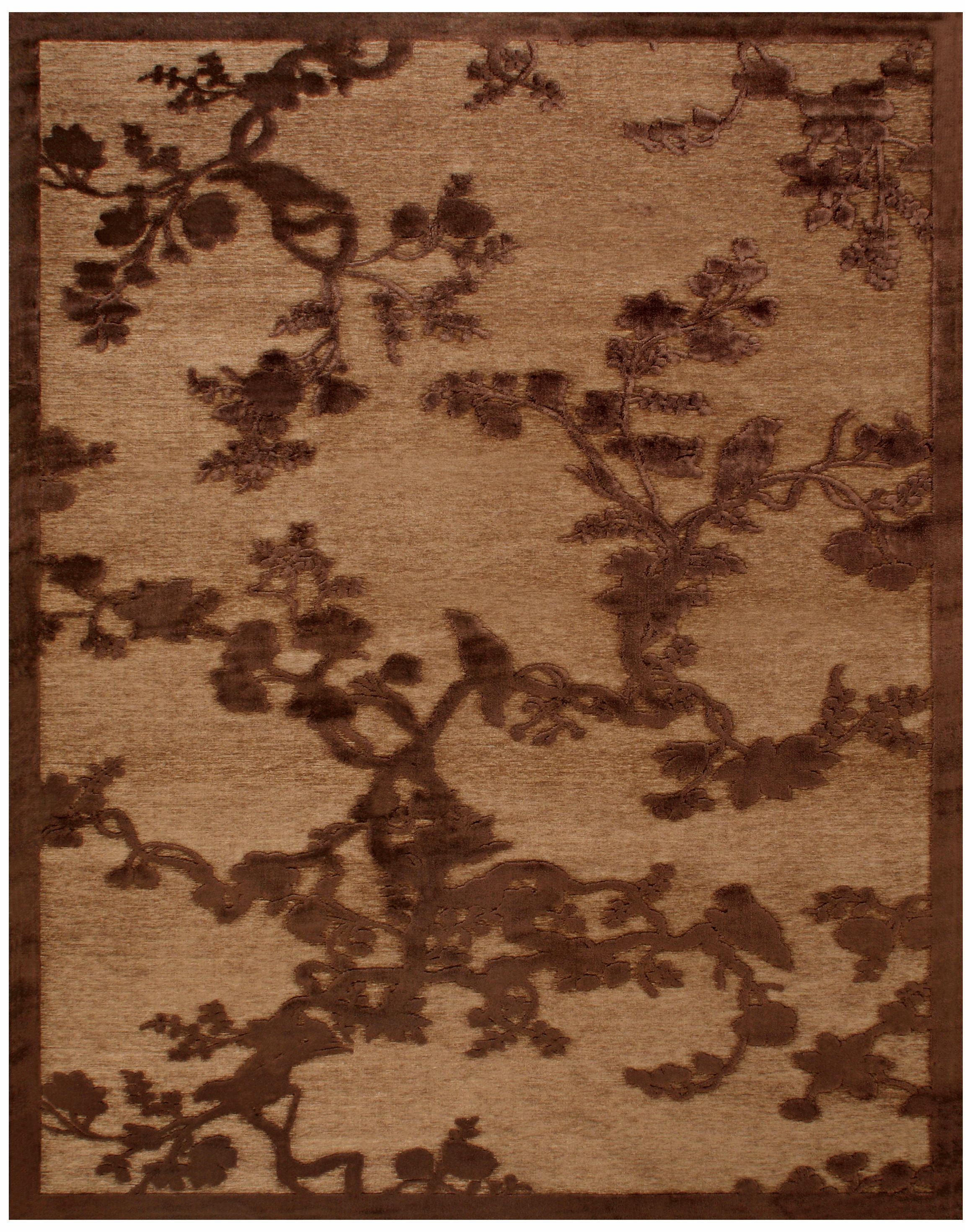 Segavio Coffee Area Rug