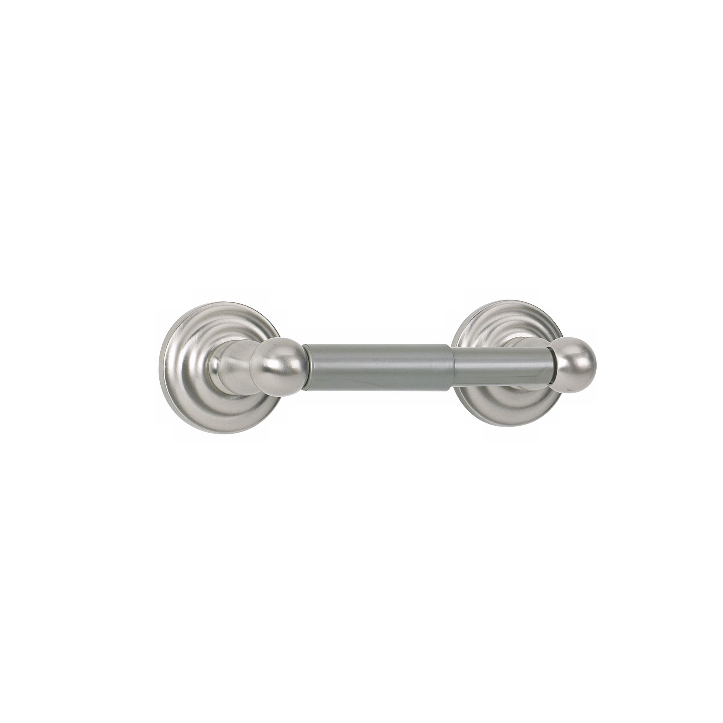 Brentwood Satin Nickel 9 1/2" Wide Toilet Paper Holder