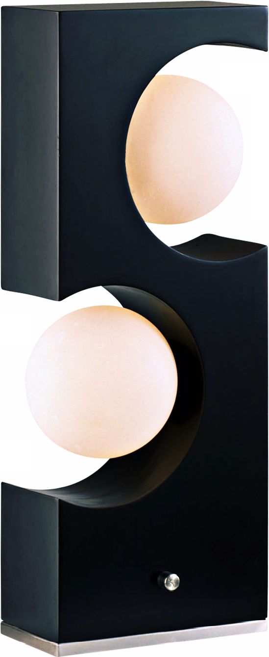 Nova Dark Brown Cutout  Accent Table Lamp