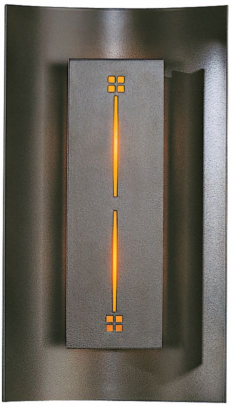Hubbardton Forge Mission Mosaic 16 1/2" High Outdoor Light