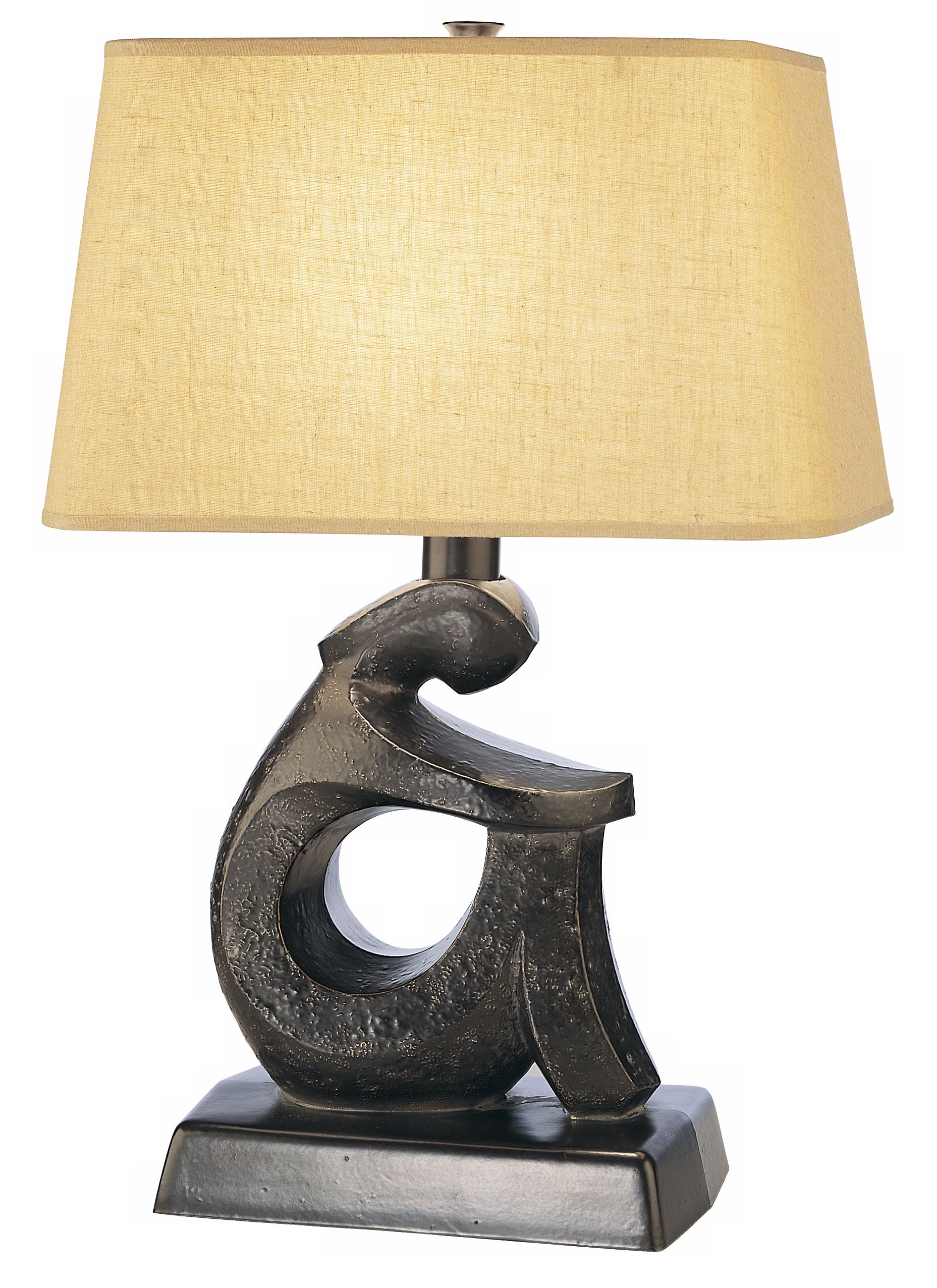 Mrs. Lady Right Facing Table Lamp