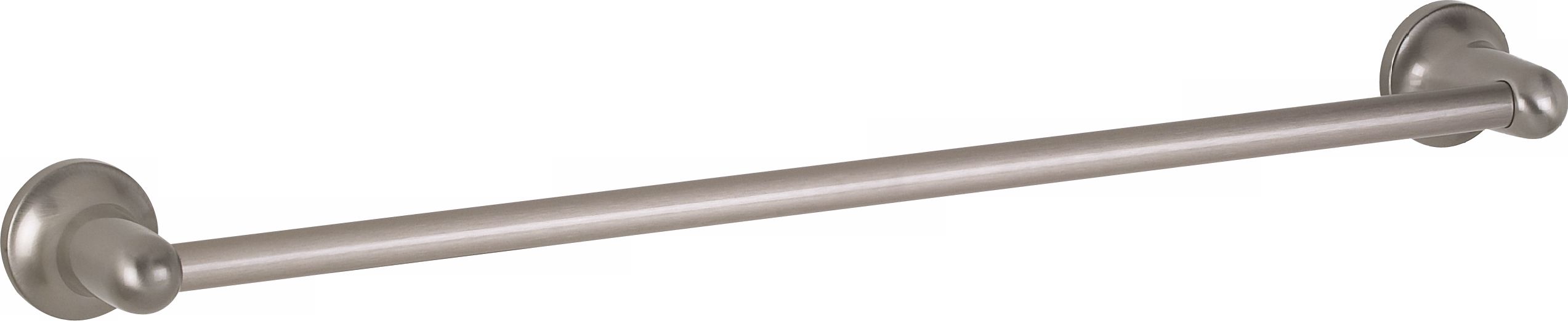 Diamondback Satin Nickel 24" Bathroom Towel Bar