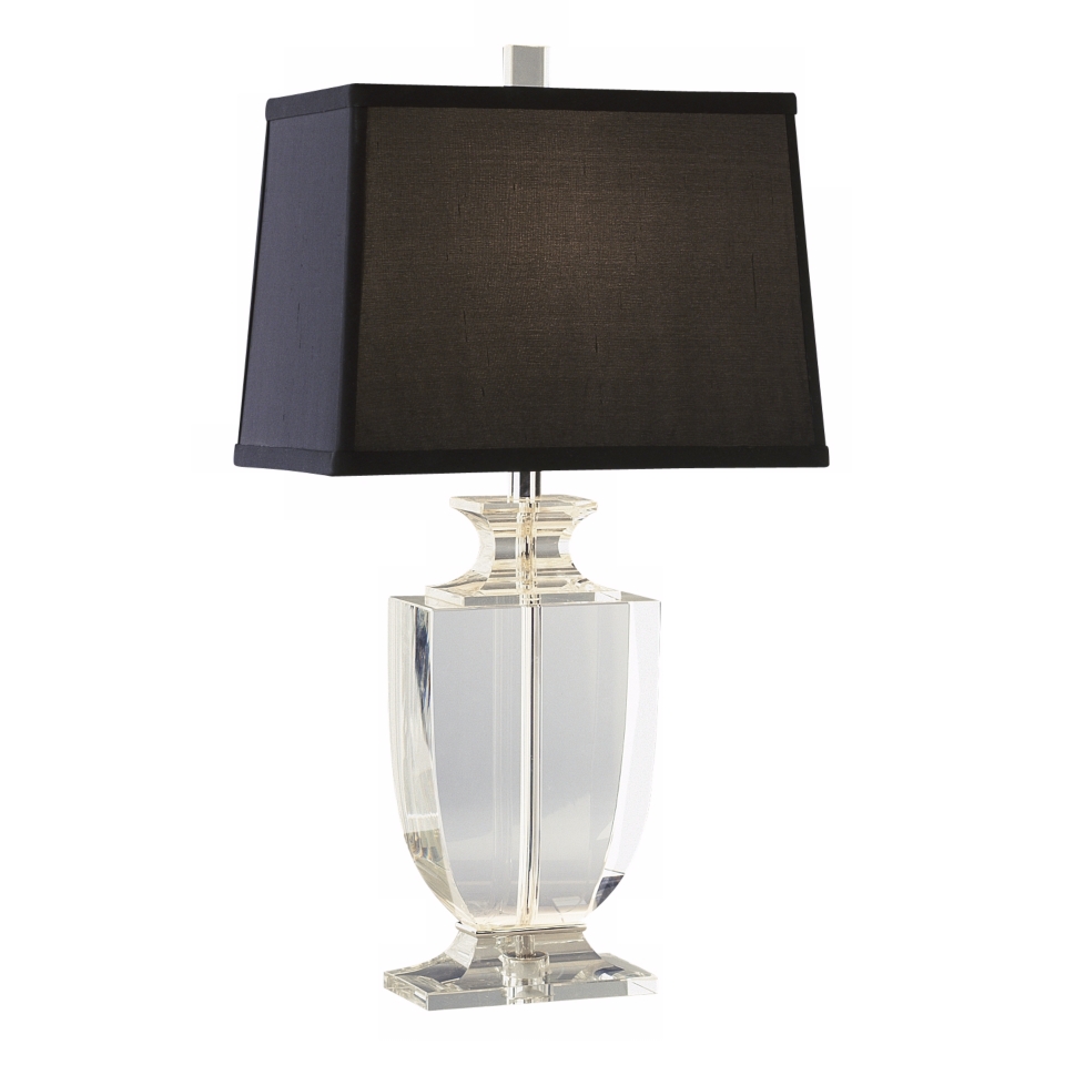 Jonathan Adler Lantern Table Lamp with Oyster Gray Shade