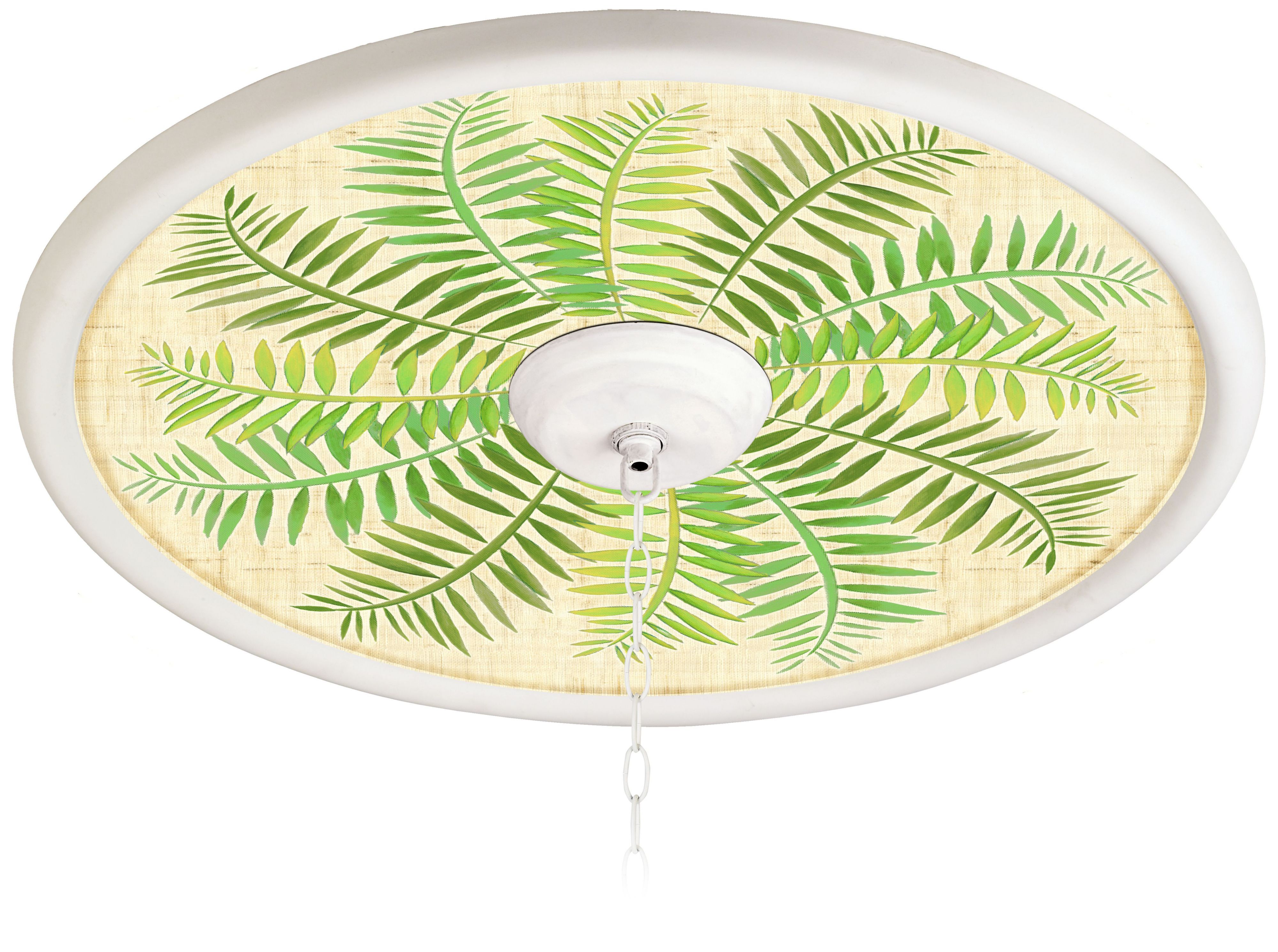 Gentle Fern 24 Wide White 4 Opening Medallion 94330 H3703