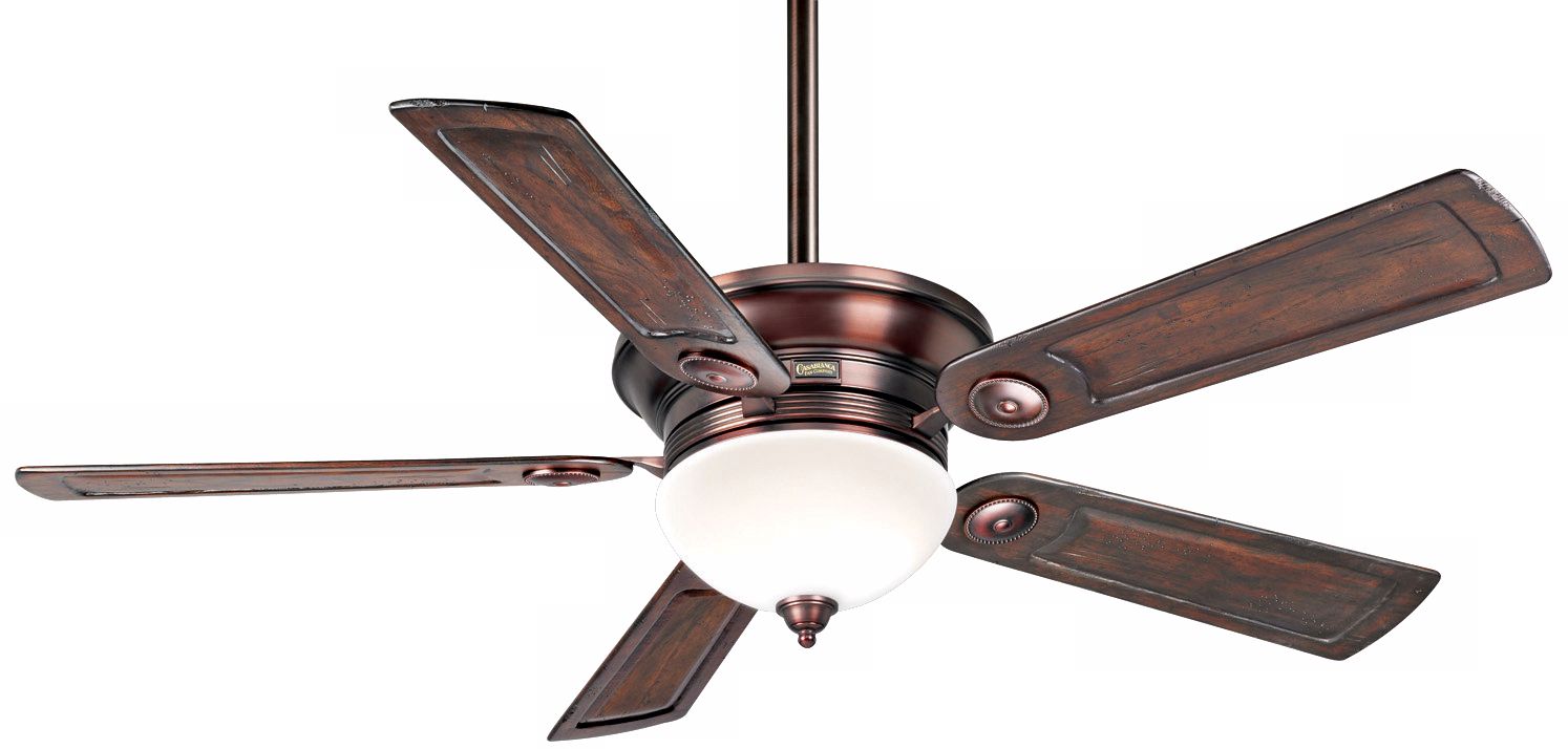 54" Casablanca Whitman Bronze Patina Ceiling Fan