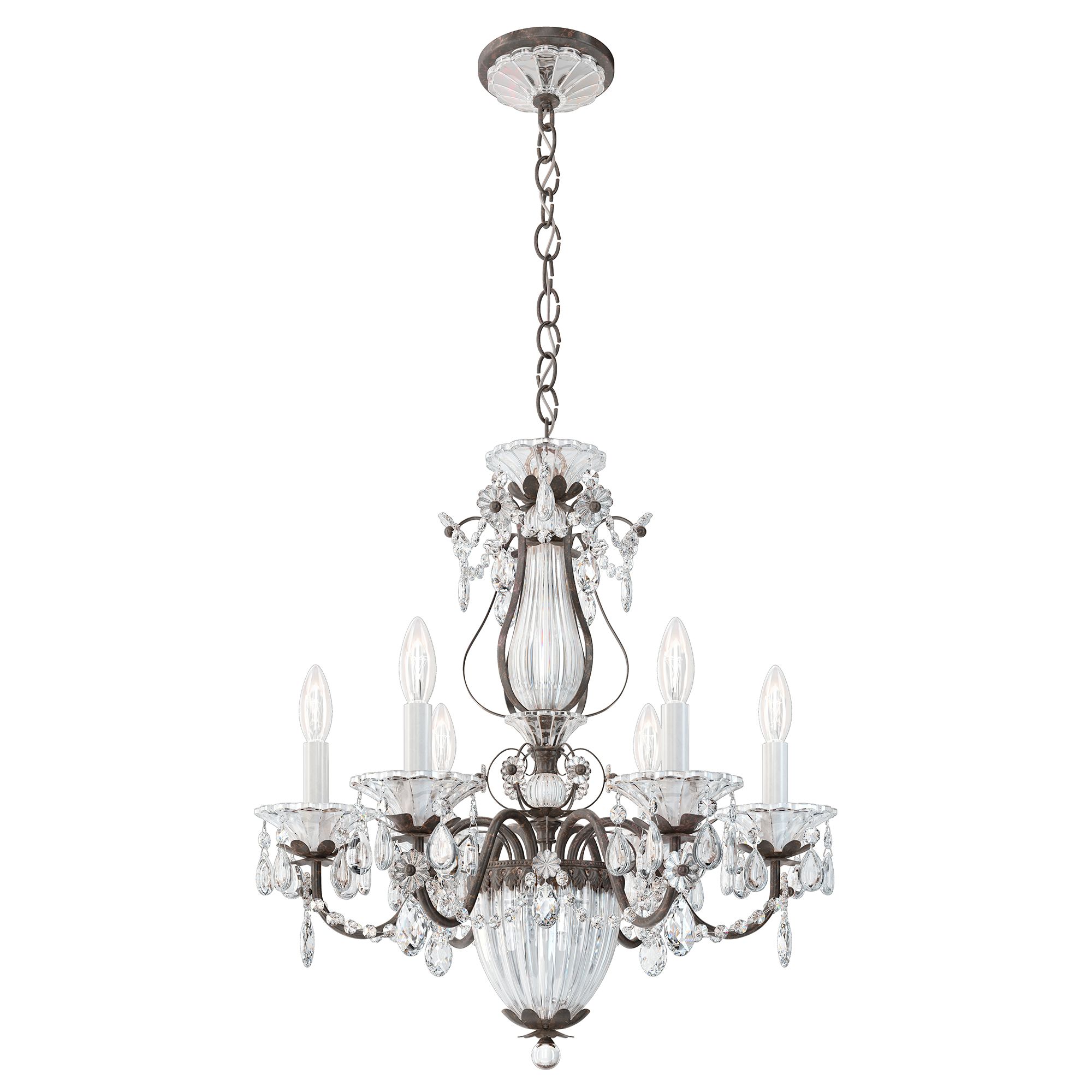 Schonbek Bagatelle Collection 21" Wide Crystal Chandelier
