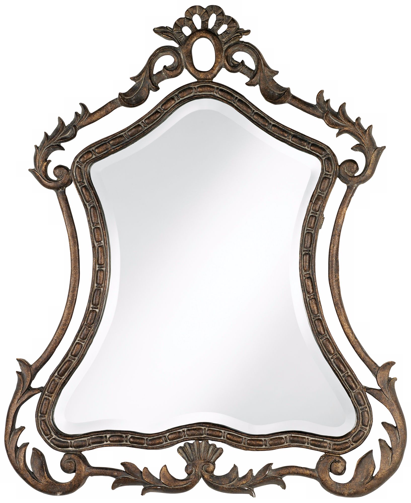 Uttermost Bronze Cleopatra Wall Mirror