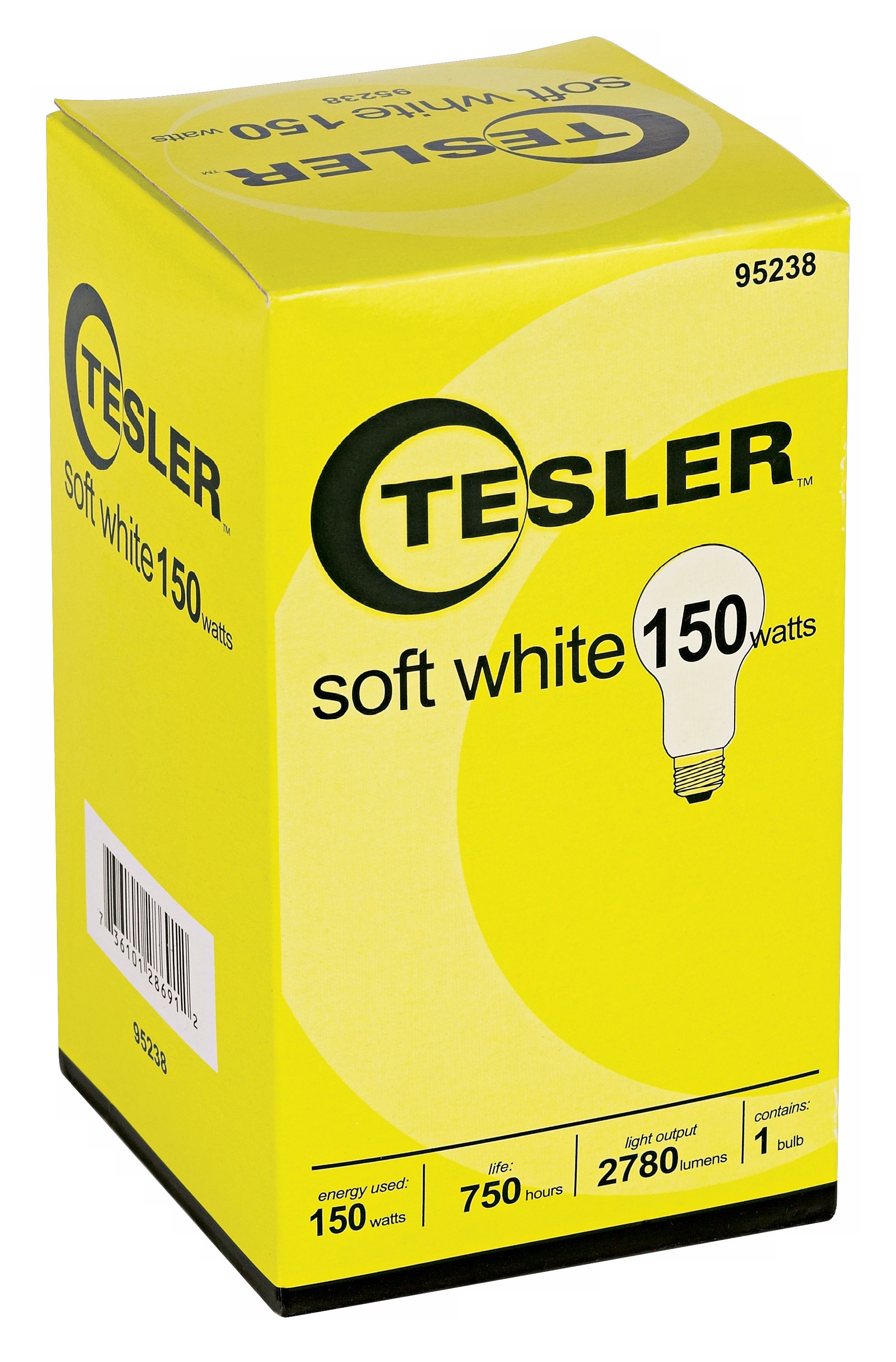 Tesler 150 Watt Soft White Light Bulb