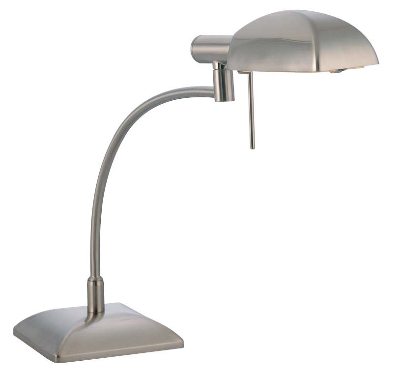 George Kovacs Reading Room Brushed Nickel Task Desk Lamp