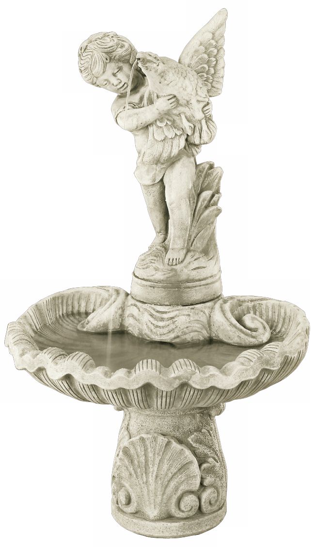 Gooseboy Outdoor Fountain