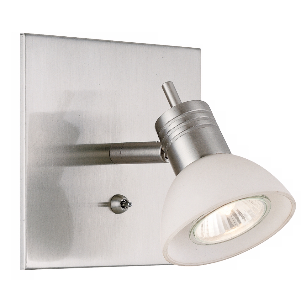 Modo Collection Brushed Steel Wall Sconce   #95399