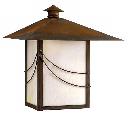 Dark Sky 14" High Mission Pocket Outdoor Wall Light