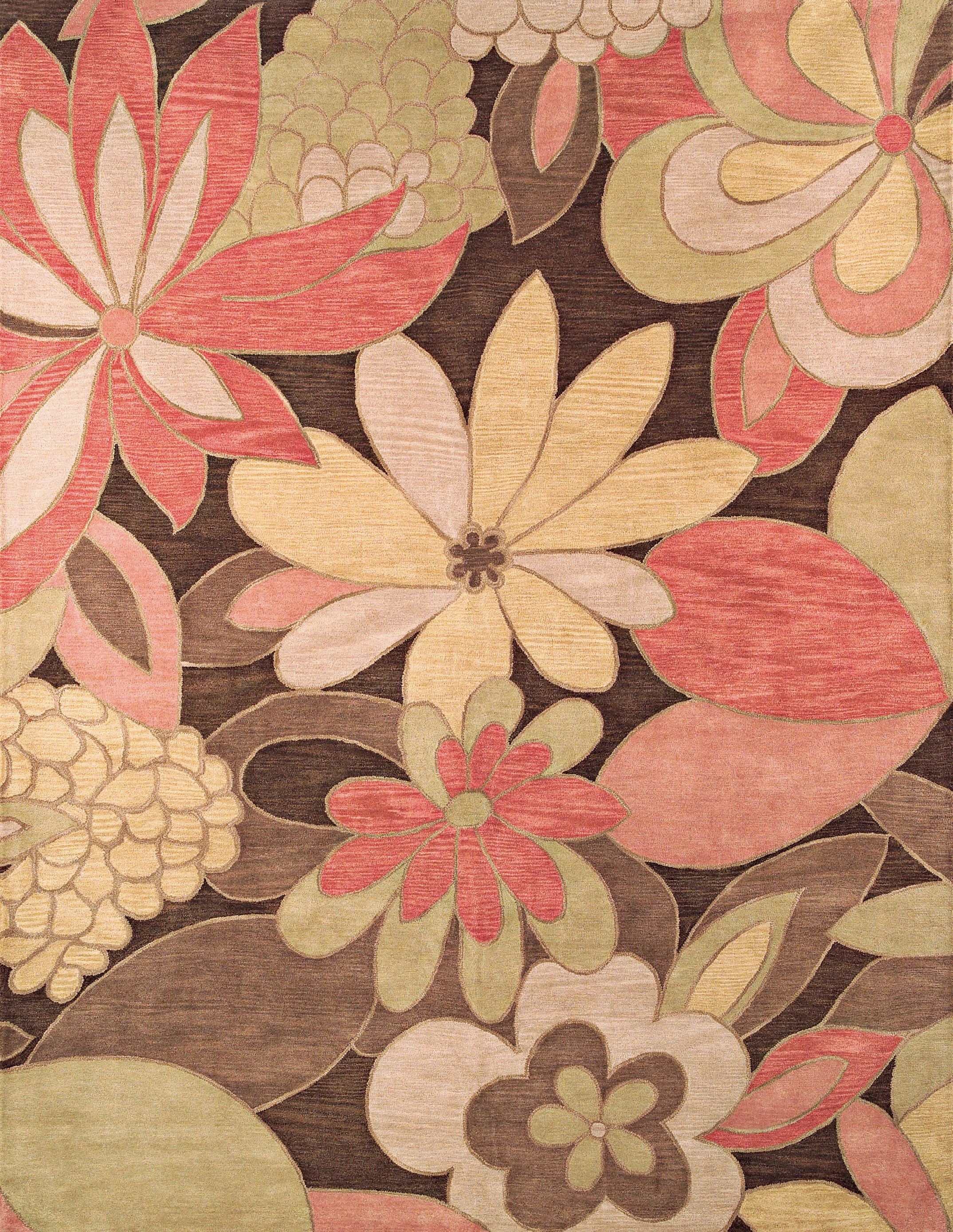 Ramsden Tufted Flowers Area Rug