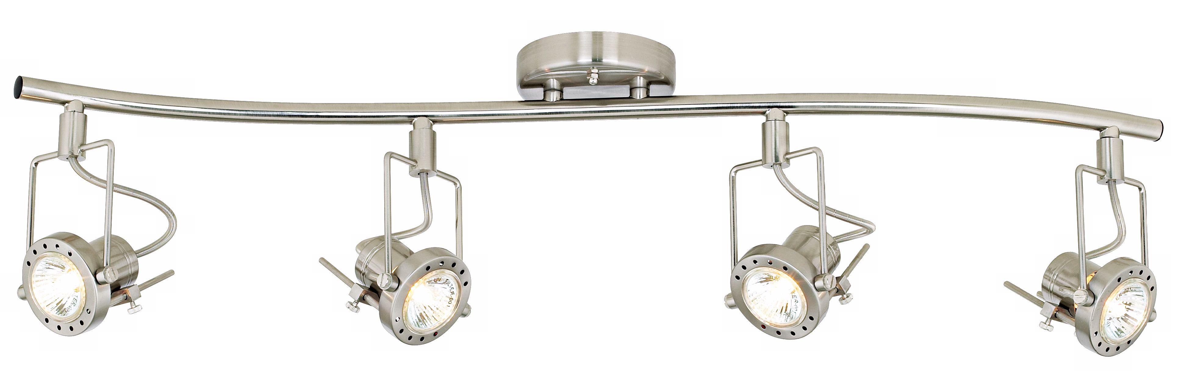 Pro Track® European Style 4-Light  31 3/4" Wave Bar