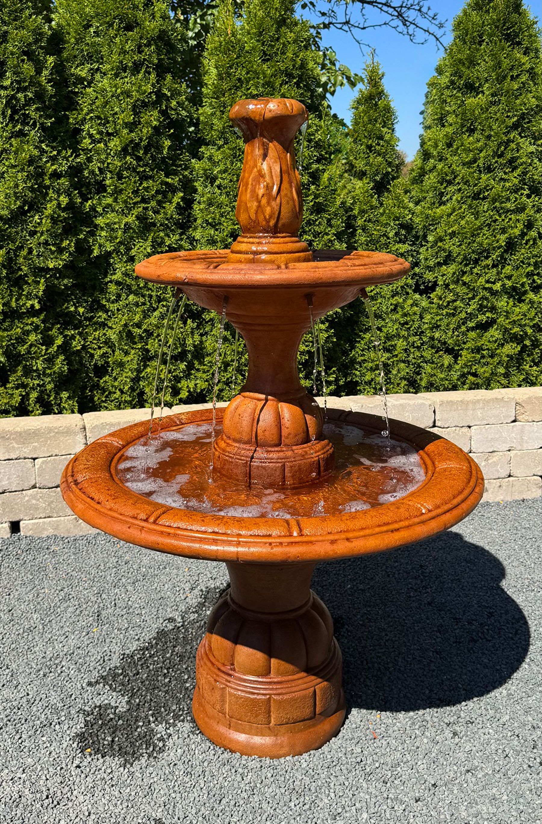 Small Contemporary Tier Fountain