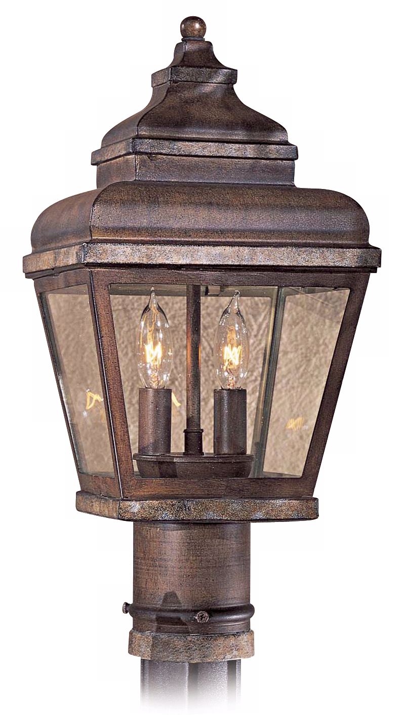 Mossoro Collection 16 3/4" High Outdoor Post Mounted Light