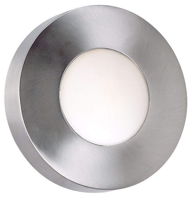 Burst Aluminum 8" High Round Outdoor Wall or  Ceiling Light