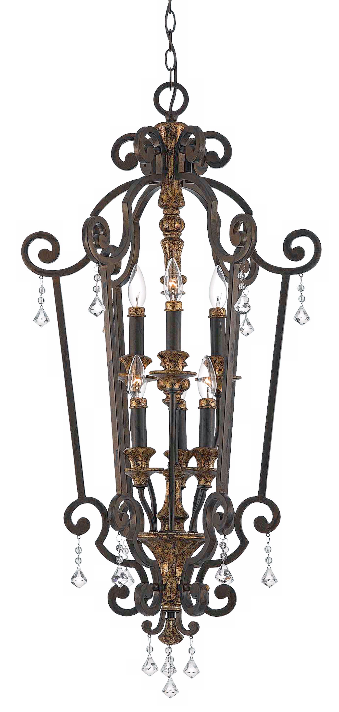 Marquette Collection 27" Wide Entry Chandelier
