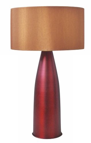 Babette Holland Raku Red Table Lamp