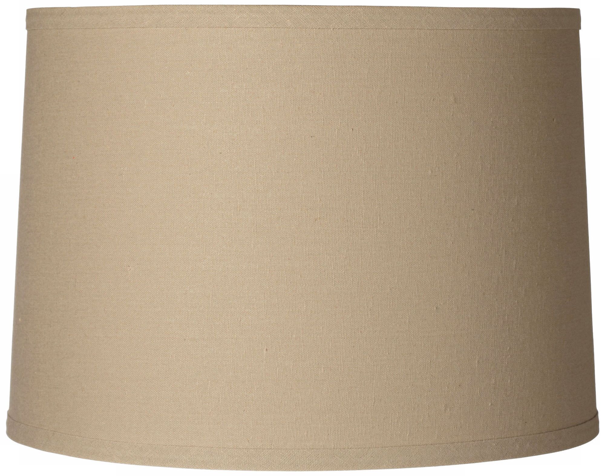 Taupe Linen Hardback Shade 13x14x10 (Spider)