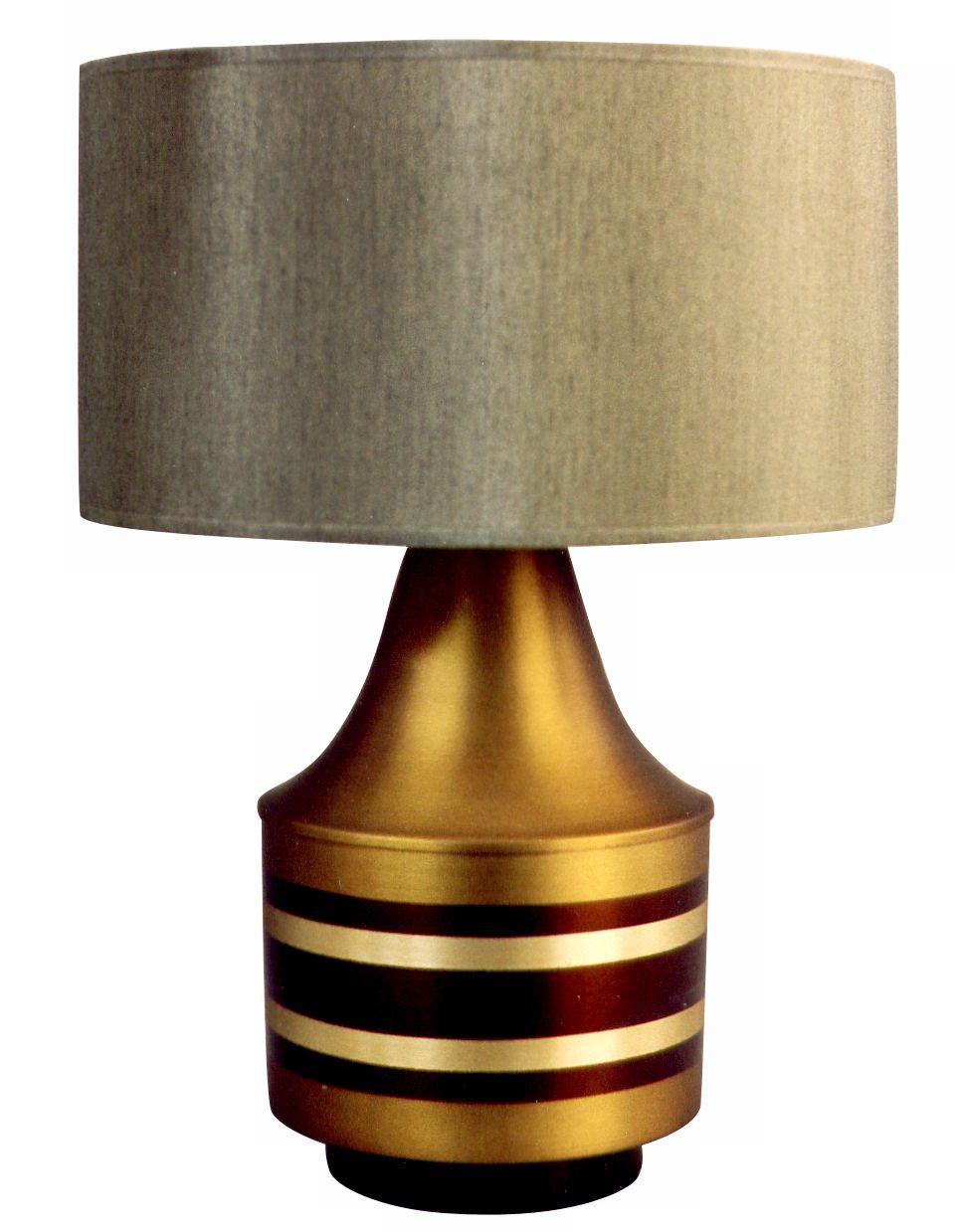 Babette Holland Small Striped Mercury Table Lamp