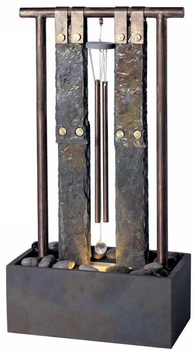 Kenroy Home Foshan Chimes Table Top Indoor Fountain