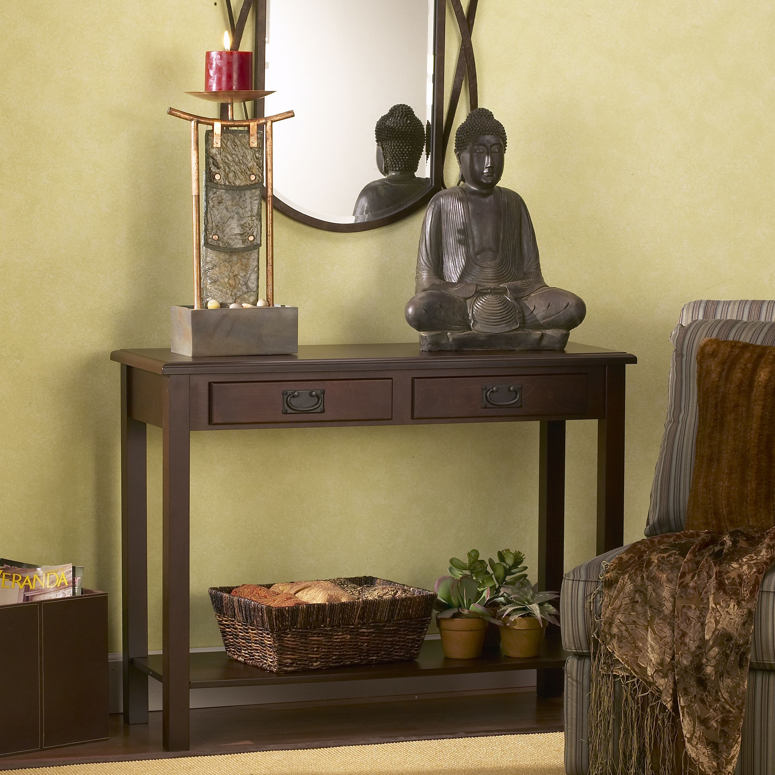 Kenroy Home Meditation Indoor - Outdoor Table Top Fountain