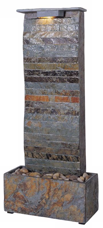 Kenroy Home Curvature Tabletop Indoor Fountain