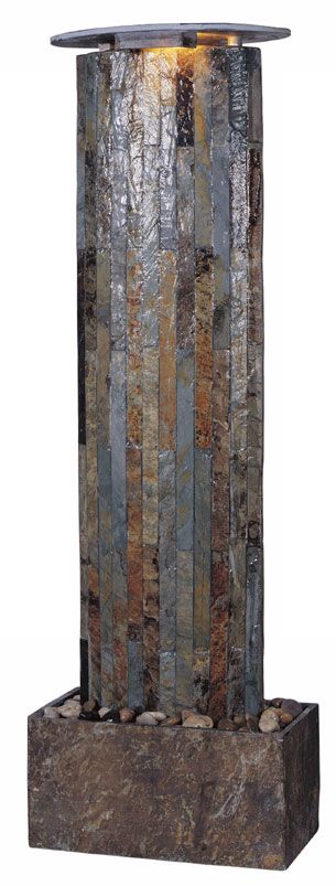Kenroy Home Water Wall Indoor - Outdoor Floor Fountain