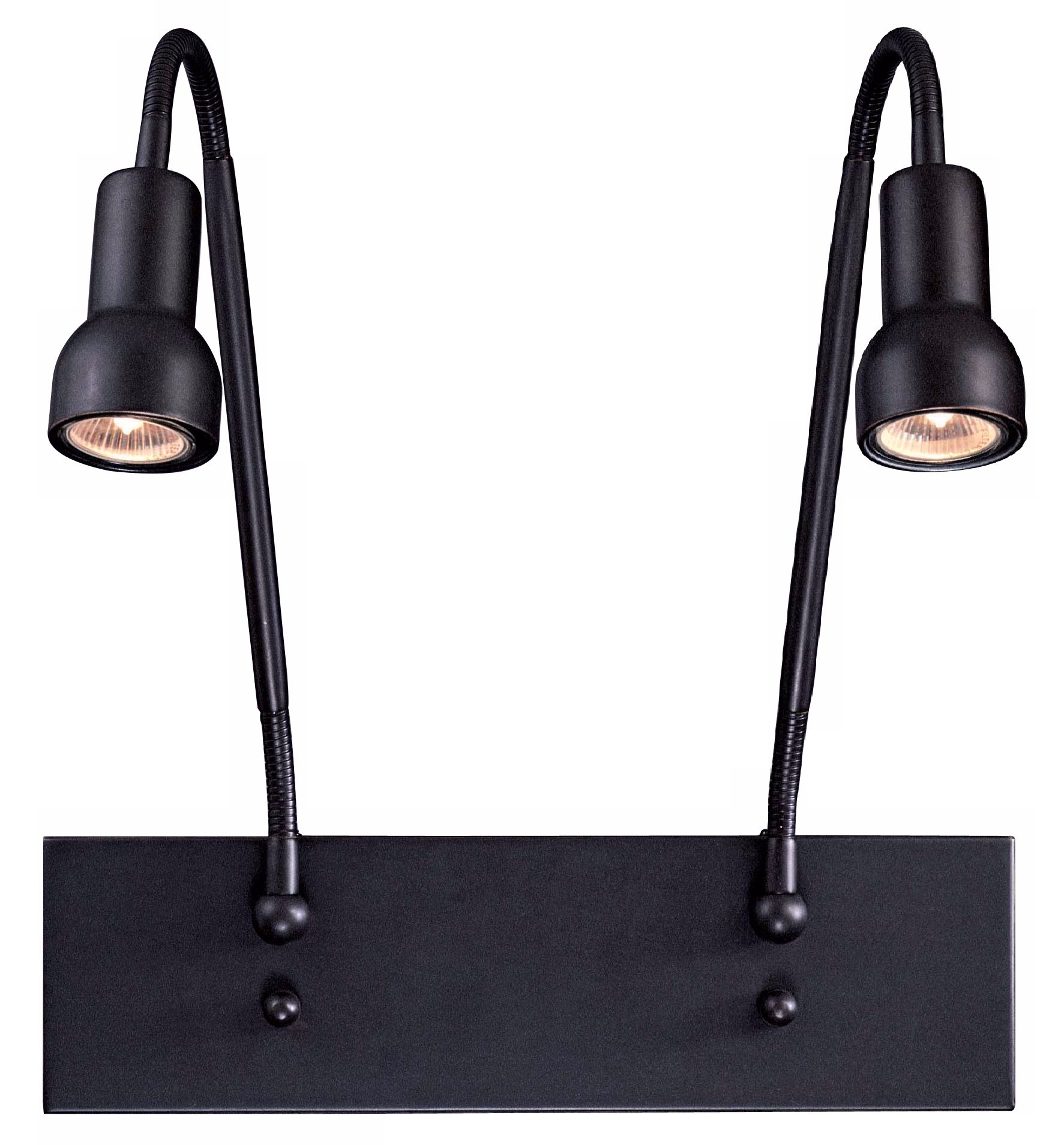 Save Your Marriage Sable Bronze Plug-In Wall Lamp