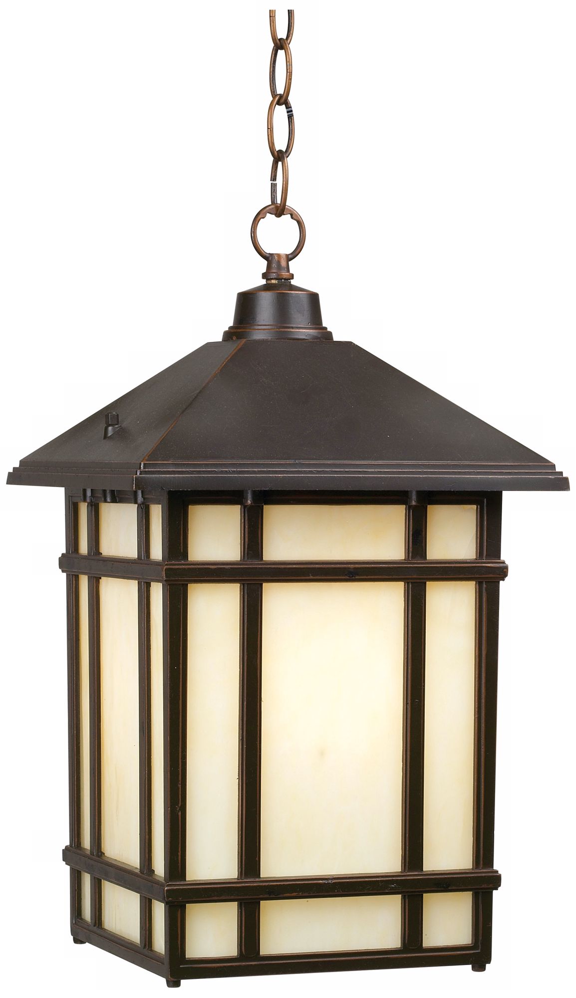 J du J Mission Hills 16 1/2" High LED Outdoor Hanging Light