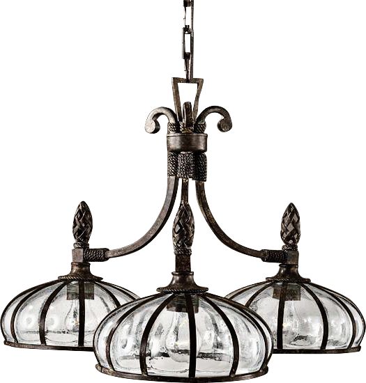 Uttermost Galeana 3-Light Chandelier