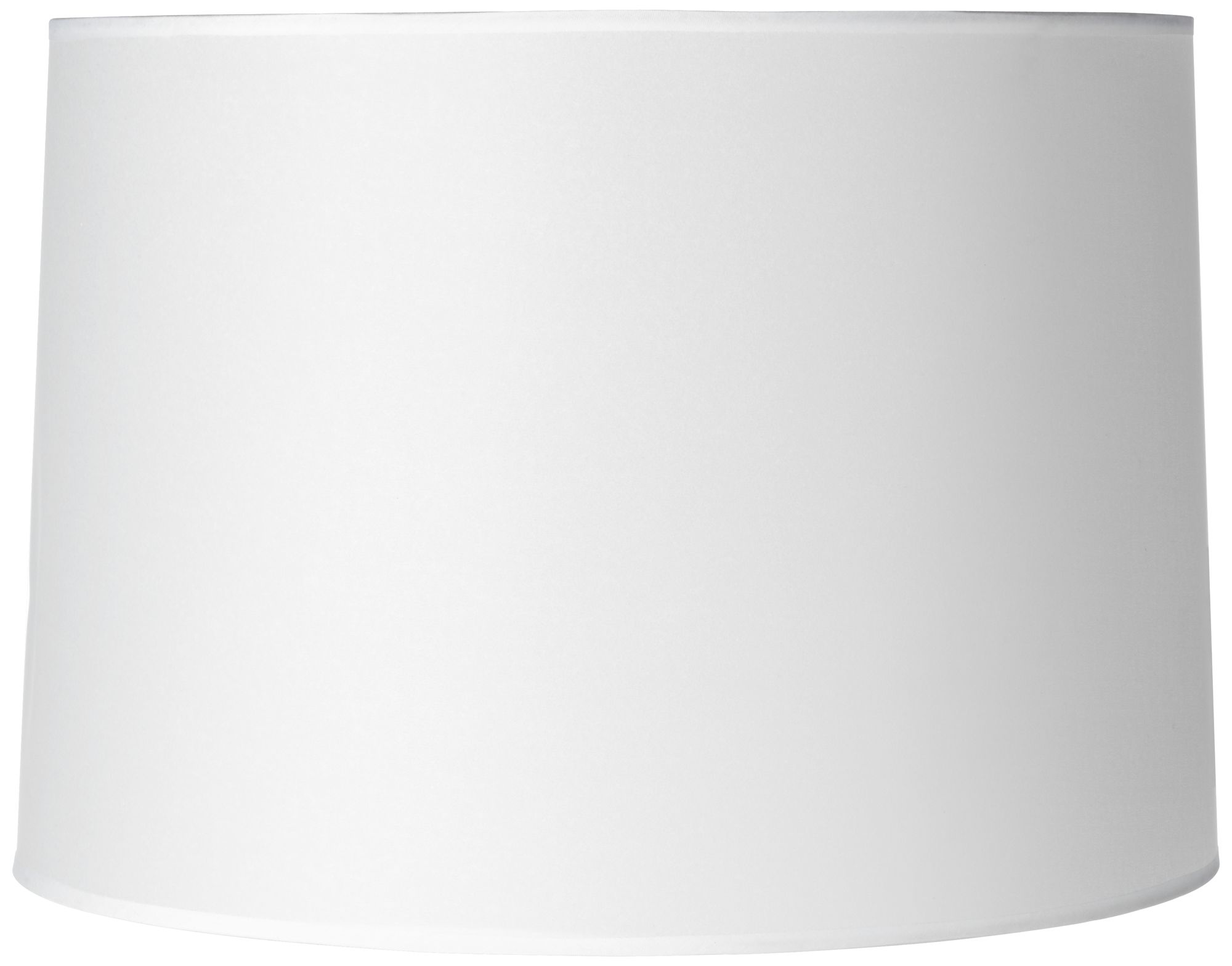 Hardback White Drum Lamp Shade 15x16x11 (Spider)