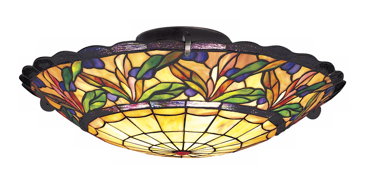 Kichler ceiling light design. Uses three 60 watt bulbs (not included ...