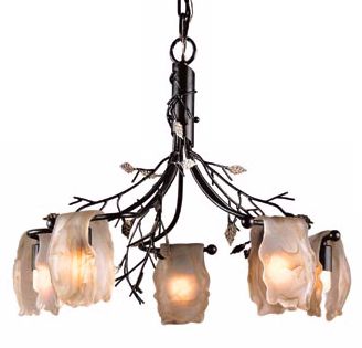 Ivy Glen Collection Five Light Chandelier