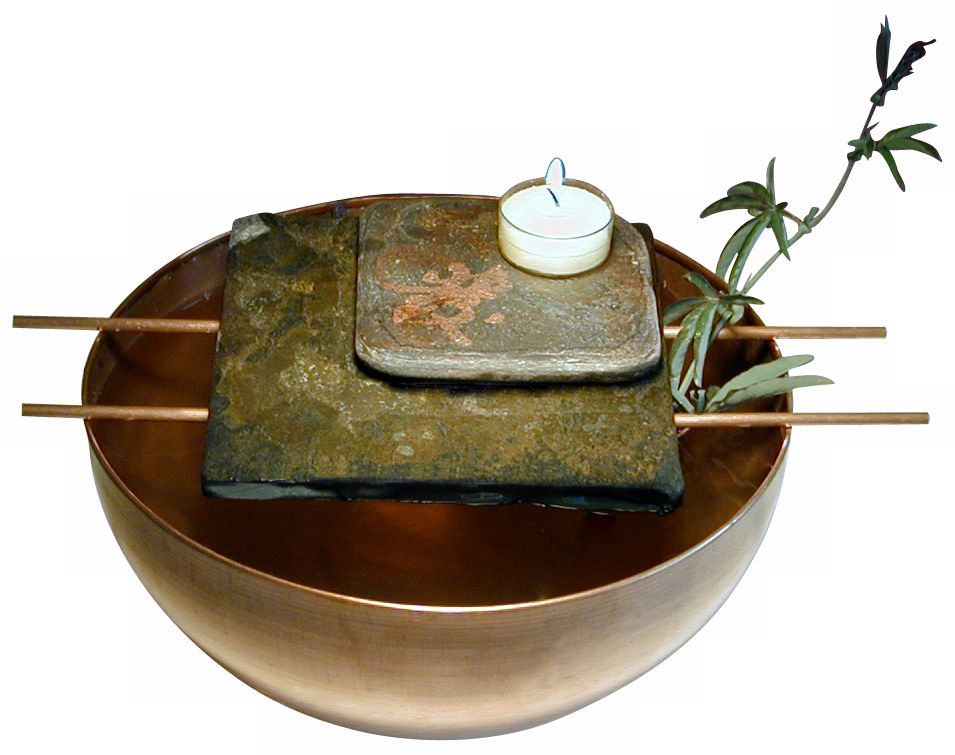Asian Prosperity Candle Fountain