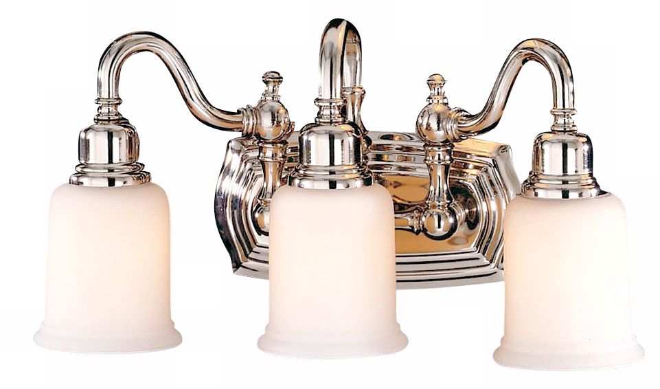 Canterbury Collection 19" Wide Three Light Bathroom Fixture